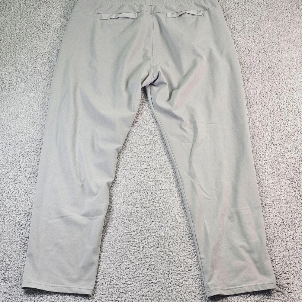 Public Rec Pants Mens 40x32 Gray Stretch Jogger Elastic Waist Zip Pocket Travel